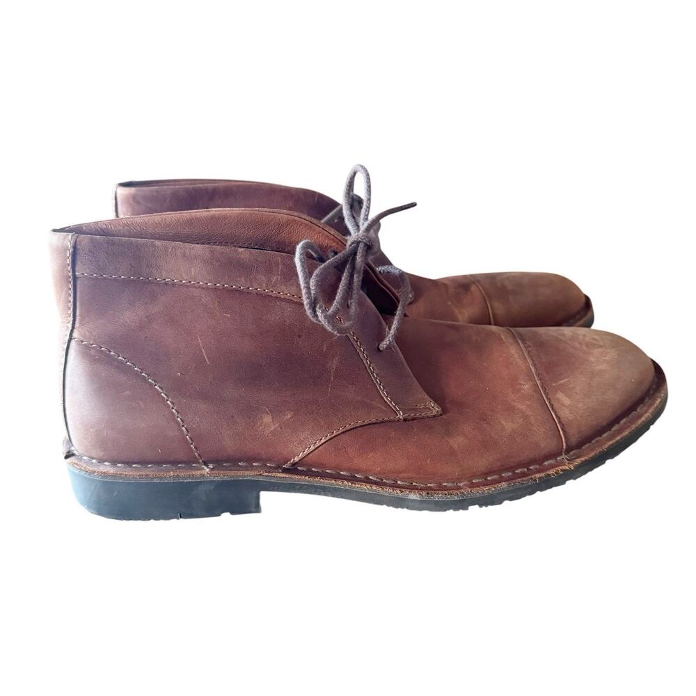 Rockport Trendworthy Brown Lace Up Boots Shoes Adiprene By Adidas Size 11.5